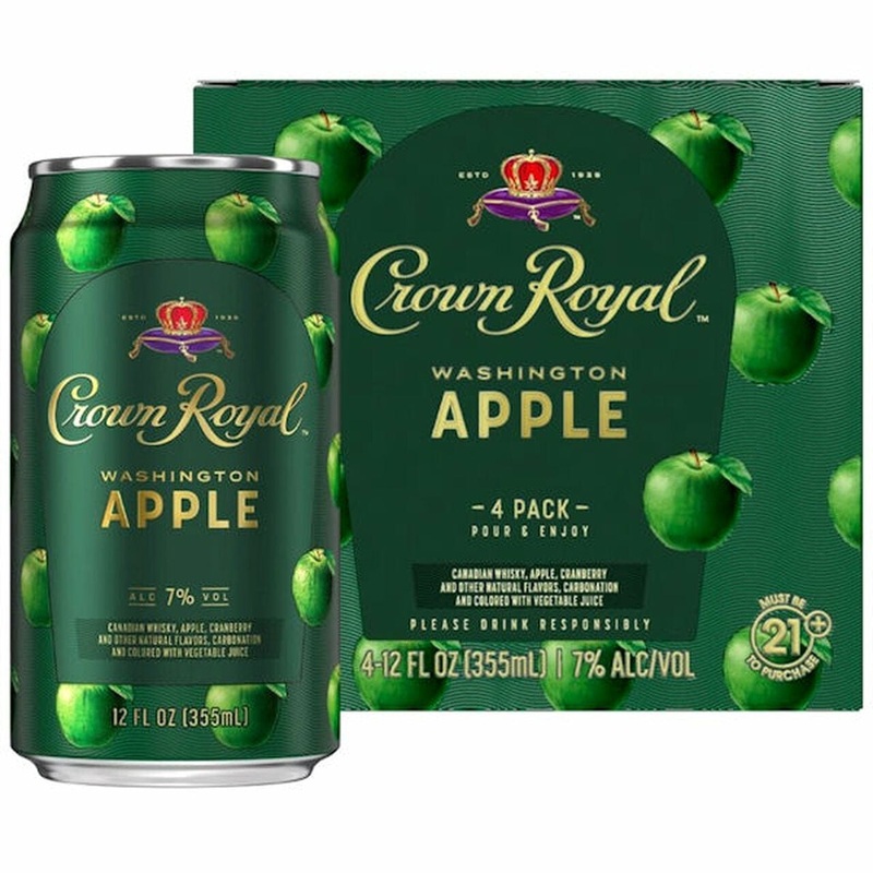 CROWN ROYAL RTD WASHINGTON APPLE 4PK