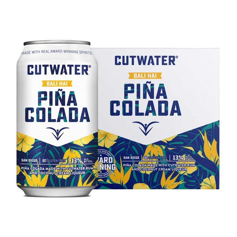 CUTWATER PINA COLADA 4PK