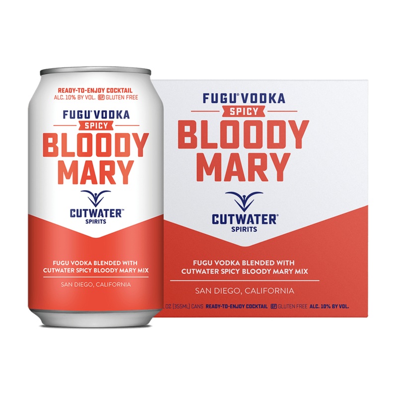 CUTWATER SPICY BLOODY MARY 4PK