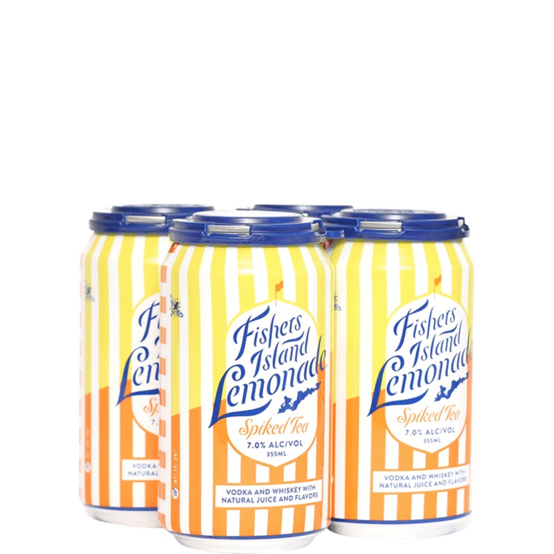 FISHERS ISLAND LEMONADE SPIKED TEA 4PK C/O