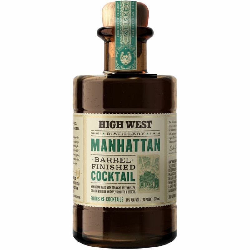 HIGH WEST MANHATTAN COCKTAIL 750ML