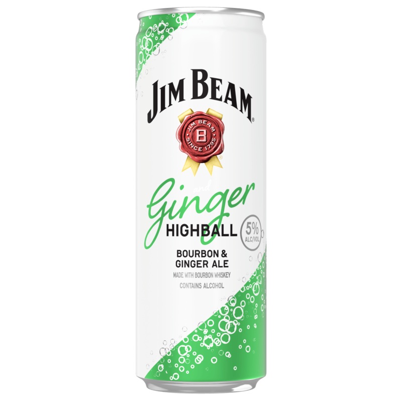 JIM BEAM GINGER HIGHBALL 4PK