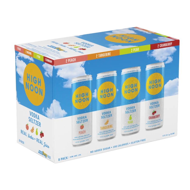 High Noon Day Pack 8Pk 12 oz