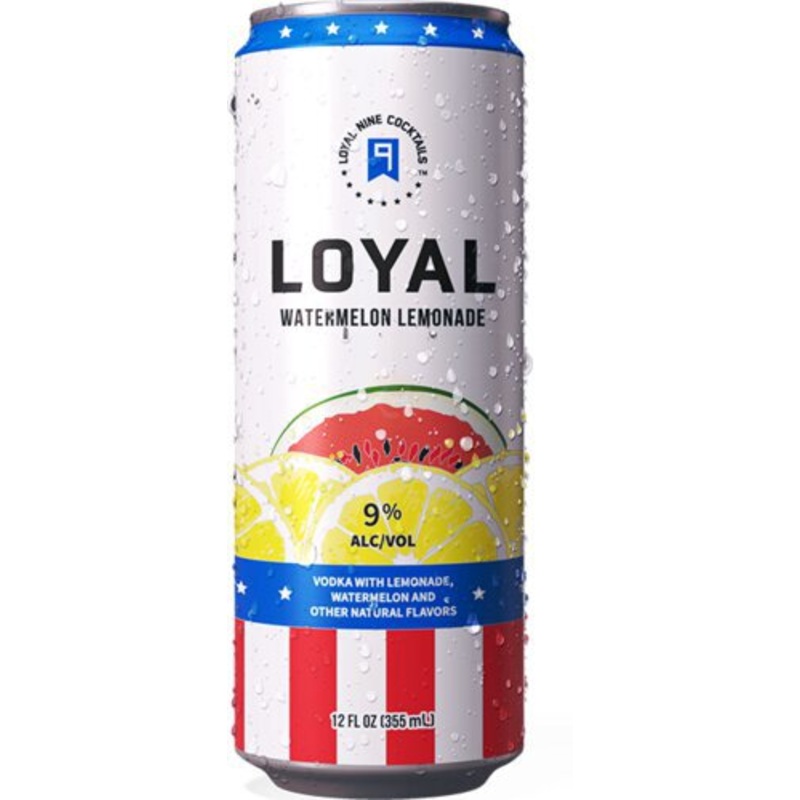 Loyal 9 Watermelon Lemonade 4pk Can 355 ml
