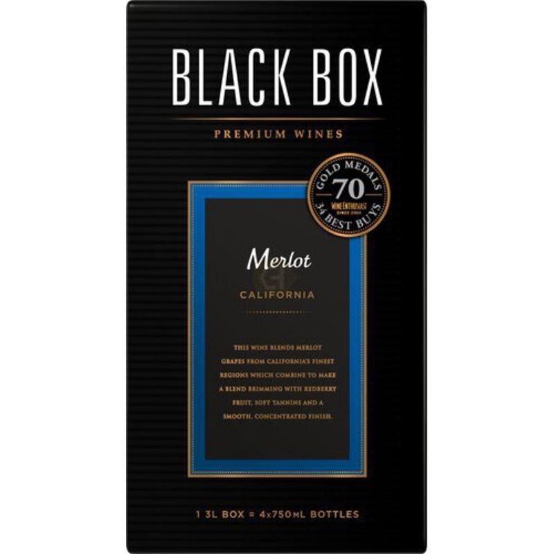 Black Box Wine Merlot 3L