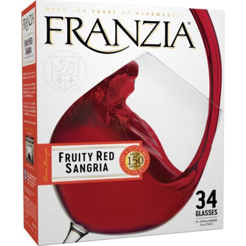 Franzia Hwf Fruity Sangria 5 ltr