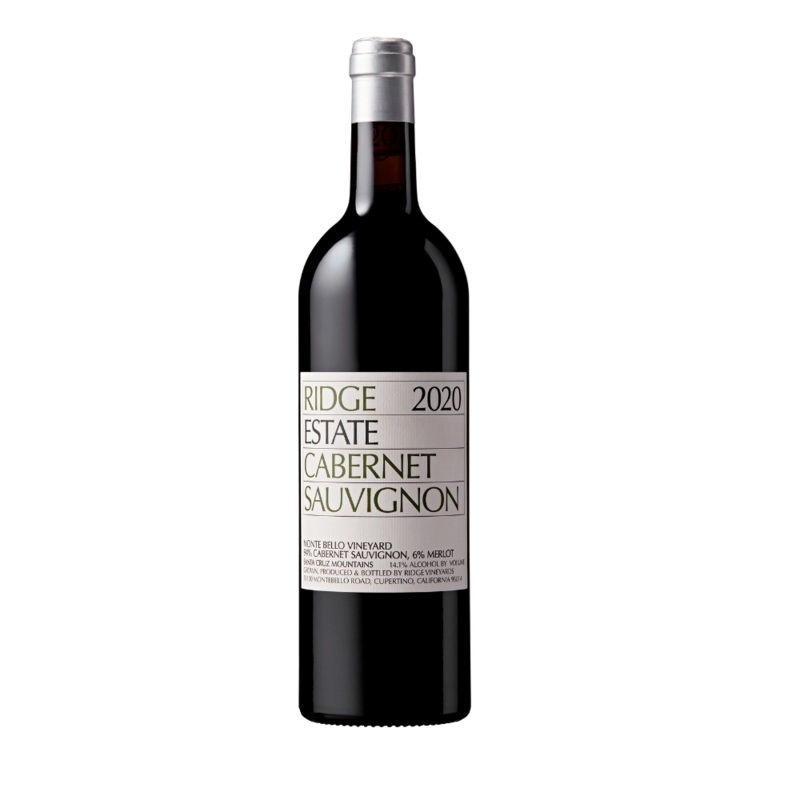 Ridge Estate Cabernet Sauvignon Santa Cruz 2020 750ml