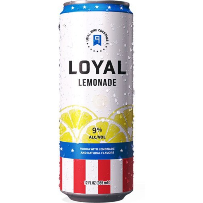 Loyal 9 Lemonade 4pk Can 355 ml