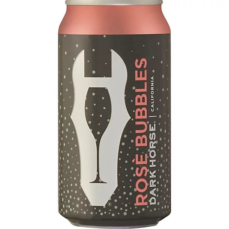 Dark Horse Rose Bubbles 375ml Can