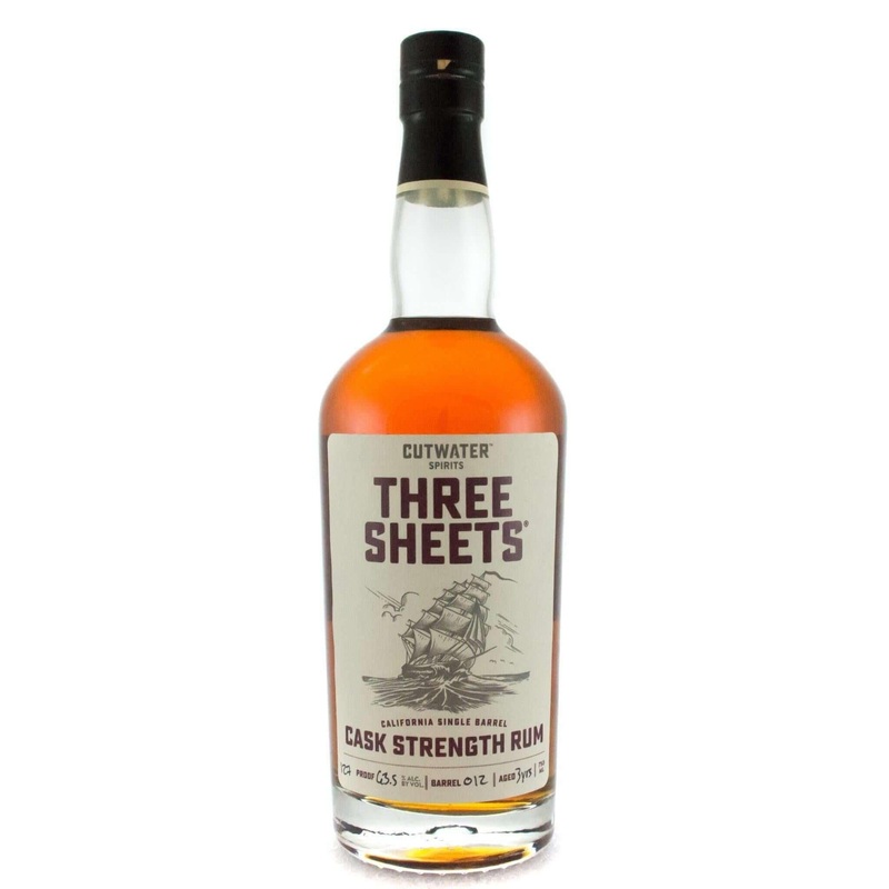 Three Sheets Cask Strength Rum