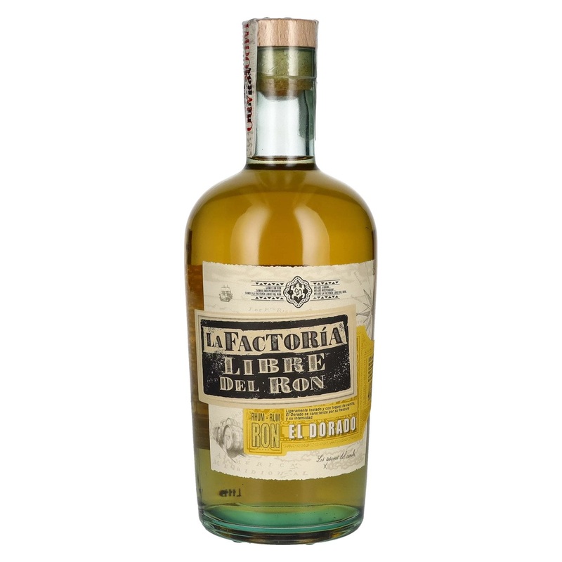 La Factoria Libre Del Ron El Dorado 40% Vol. 0,7l