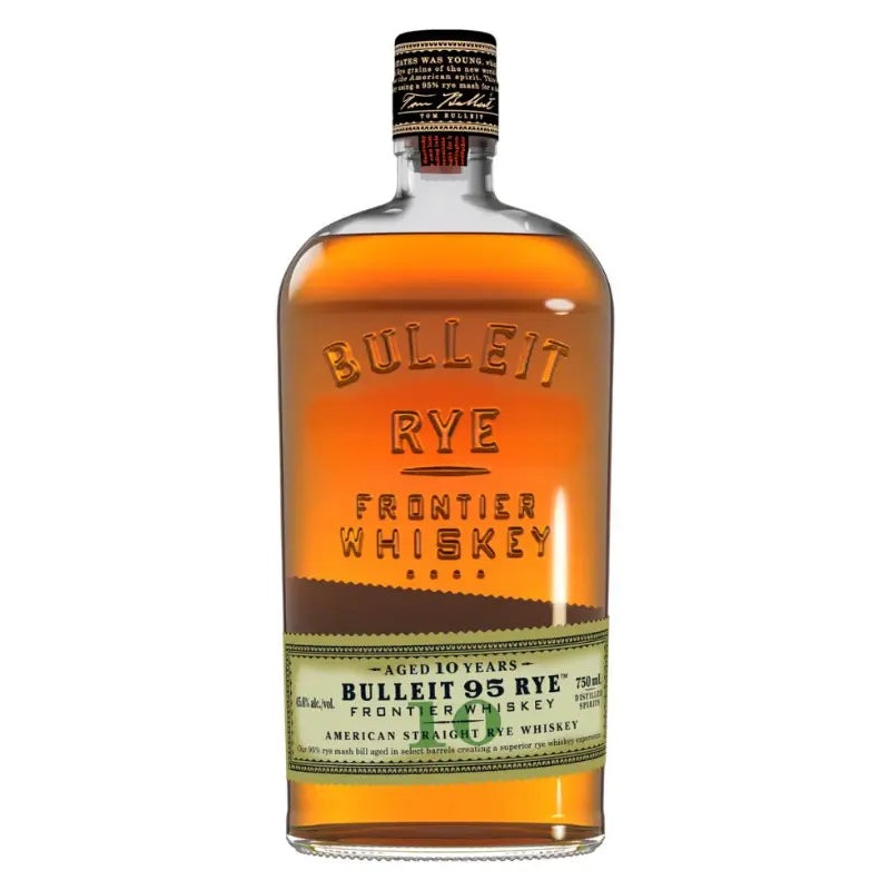 Bulleit 95 10 Year American Straight Rye Whiskey 750mL