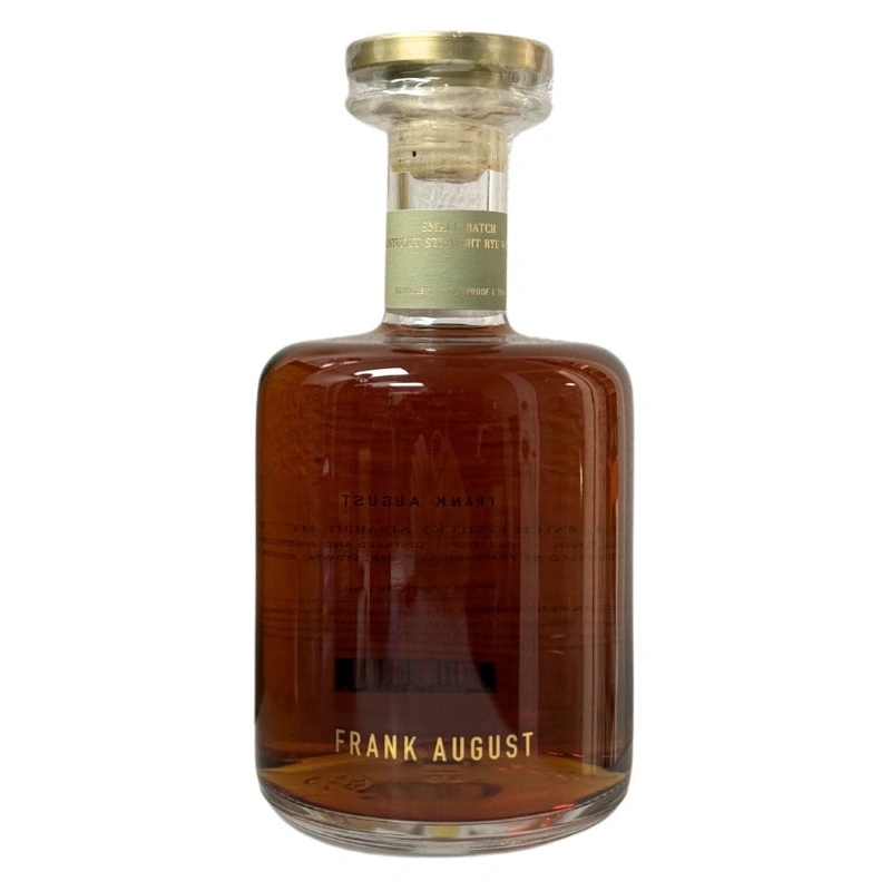 Frank August Small Batch Straight Rye Whiskey 750mL