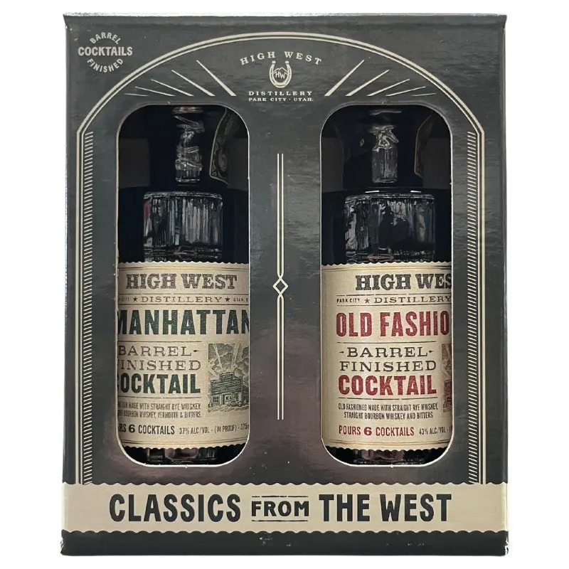 High West Classics from the West Barreled Cocktails