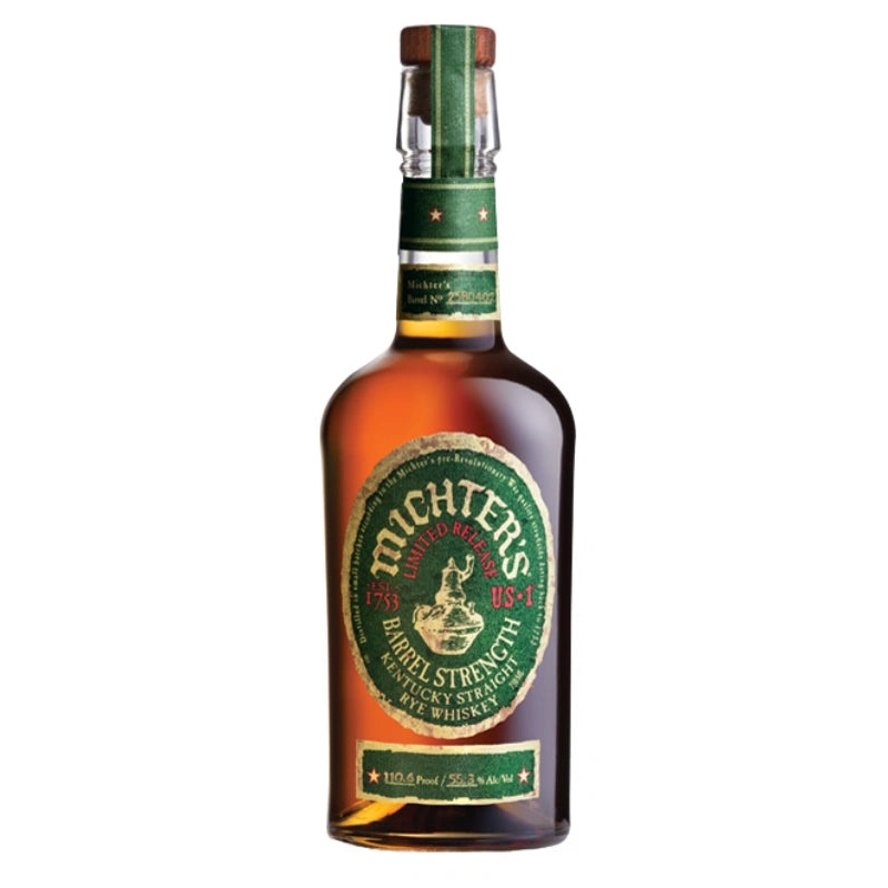 Michters US1 Barrel Strength Rye Whiskey 2025 Limited Release