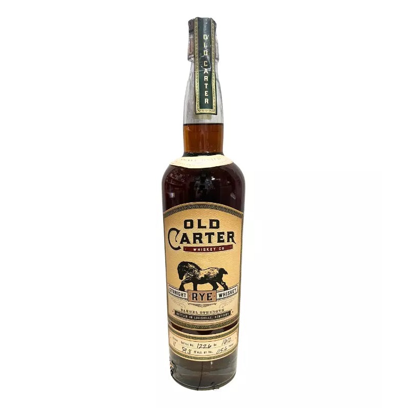 Old Carter Straight Rye Whiskey Batch 11 2023 Release