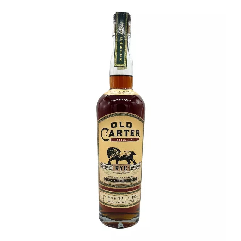 Old Carter Straight Rye Whiskey Batch 14 2023 Release