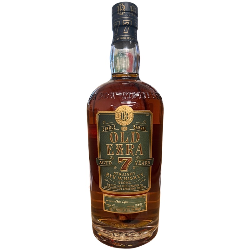 Old Ezra 7 Year Rye Single Barrel 'Nestor Liquor' Private Select