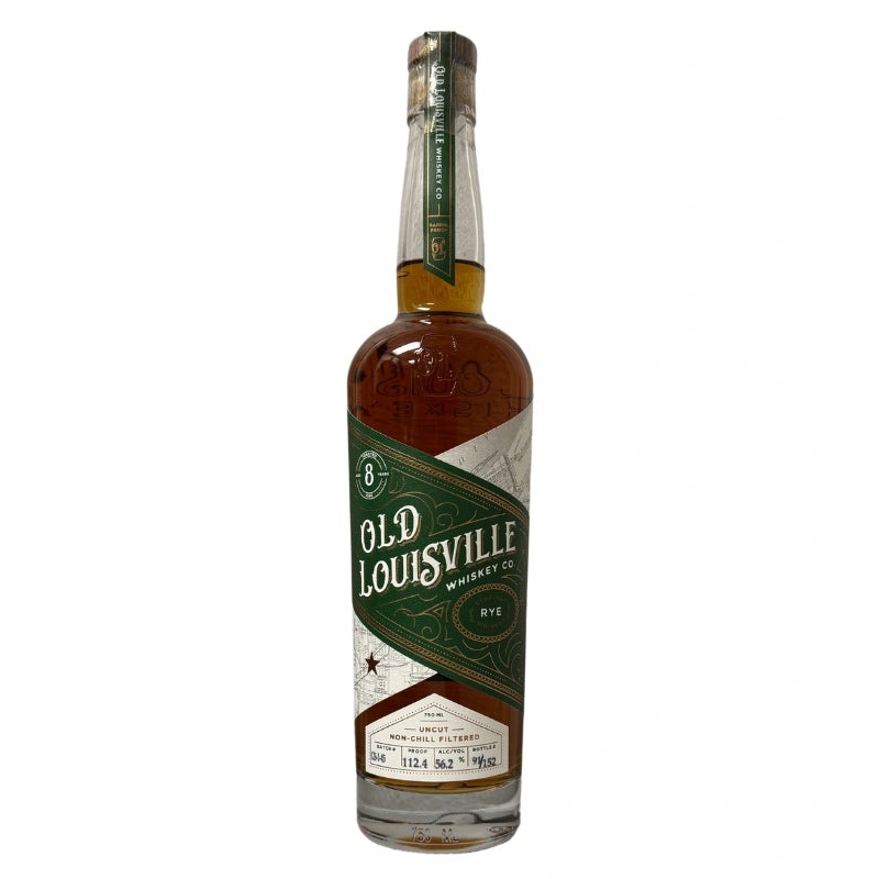 Old Louisville 8 Year Toasted Oak Rye Whiskey 750mL