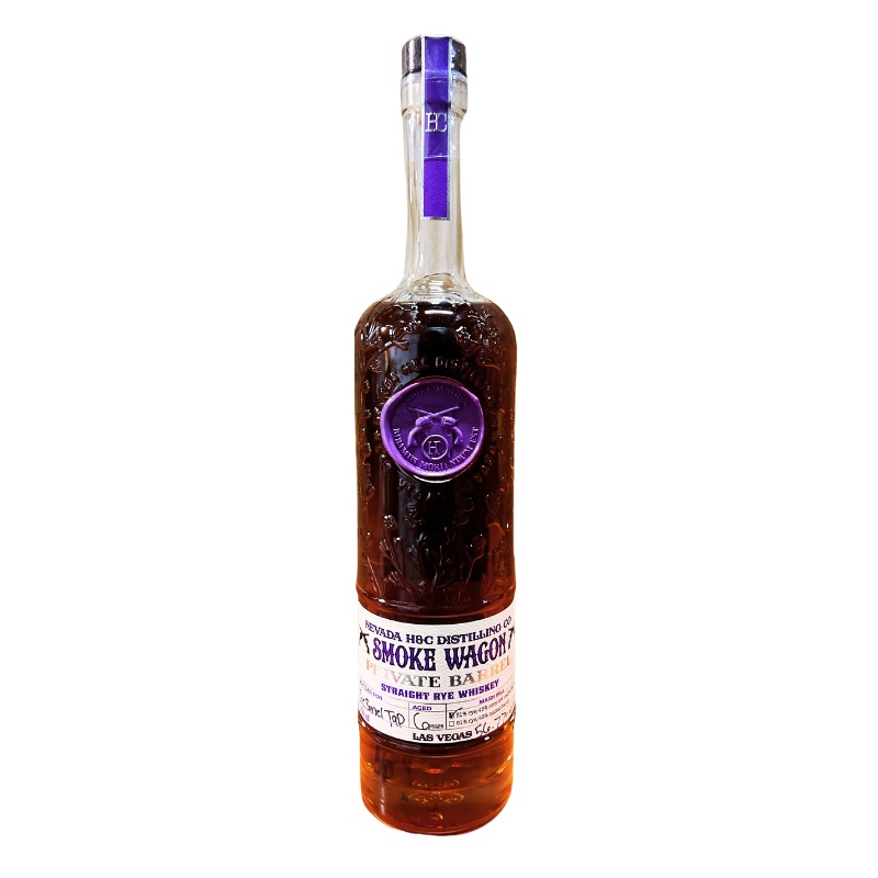 Smoke Wagon "RYE, I OUGHTA!" Straight Rye Whiskey Private Barrel 6 Year Old Selected by The Barrel Tap