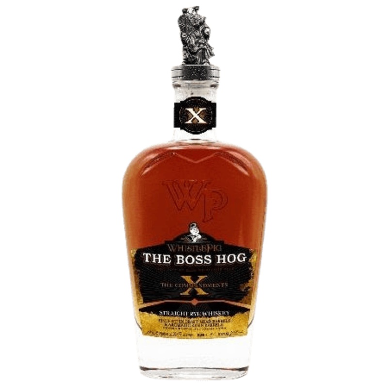 WhistlePig Boss Hog X The 10 Commandments Straight Rye - 750ML