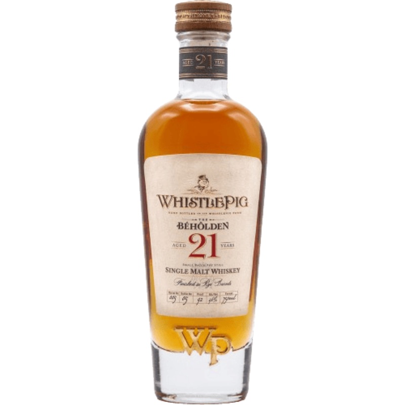 WhistlePig The Bhlden 21 Year Single Malt Whiskey - 750ML