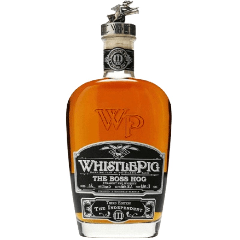 WhistlePig The Boss Hog III The Independent Straight Rye Whiskey - 750ML