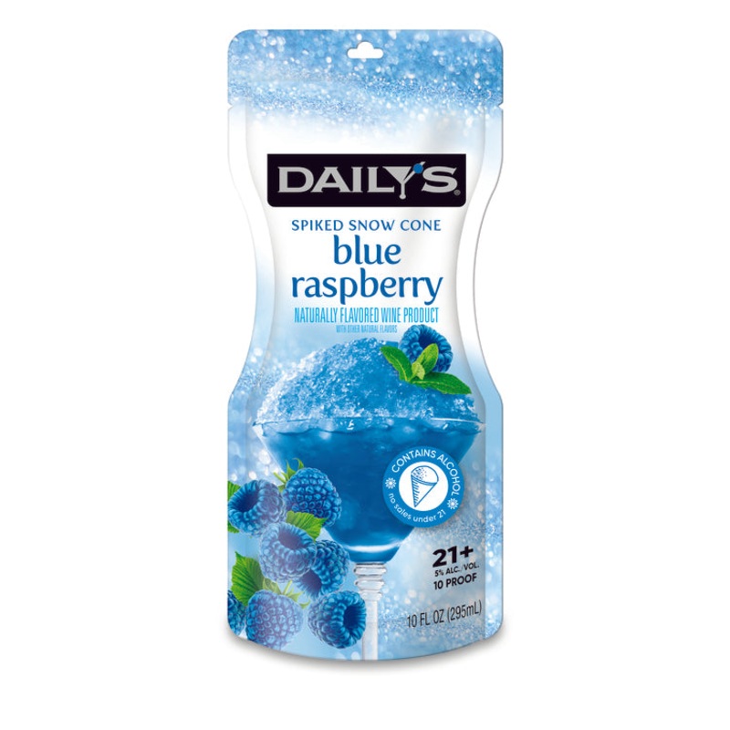DAILYS RTD BLUE RASPBERRY POUCH