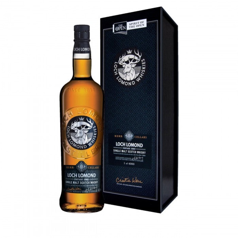 Loch Lomond Cristie Kerr 2002 Vintage Single Malt Scotch Whisky 750 ML