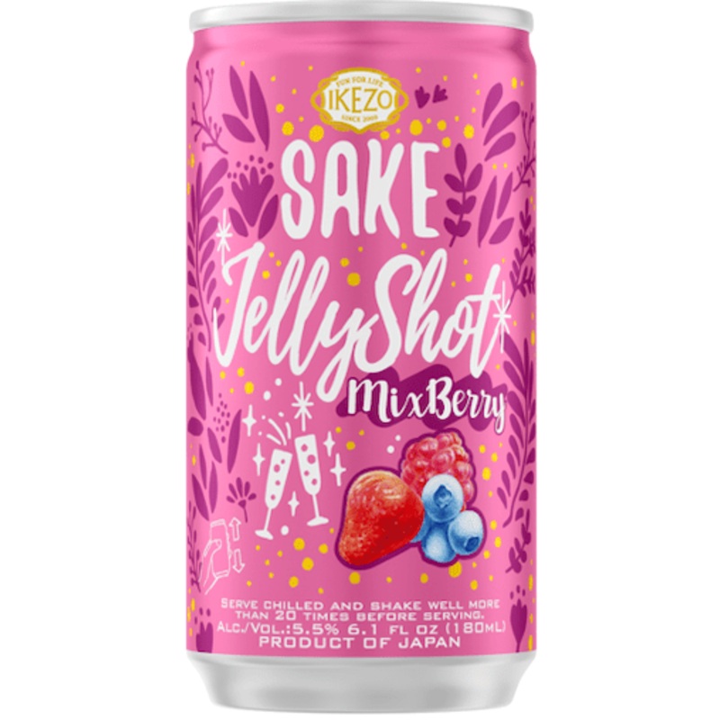 OZEKI Mix Berry Jelly Shot Sparkling Sake 180ml