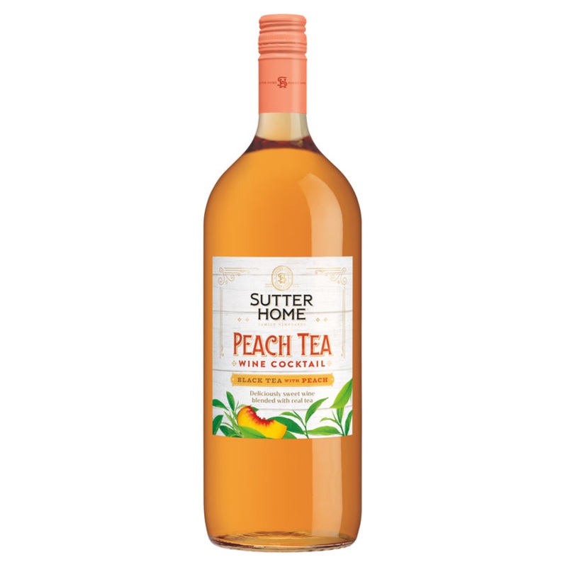 SUTTER HOME CKTL PEACH TEA