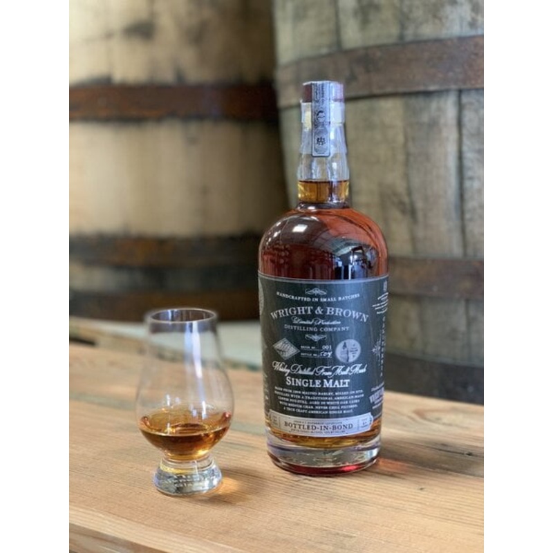 Wright & Brown Bottled in Bond Single Malt 750ml