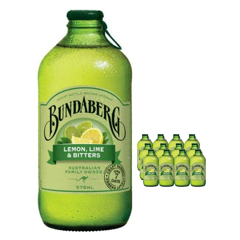 Bundaberg Lemon, Lime & Bitters Multipack, 12 x 375 ml