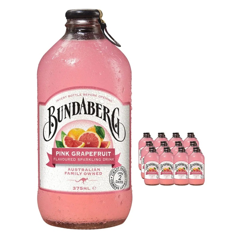 Bundaberg Pink Grapefruit Multipack, 12 x 375 ml