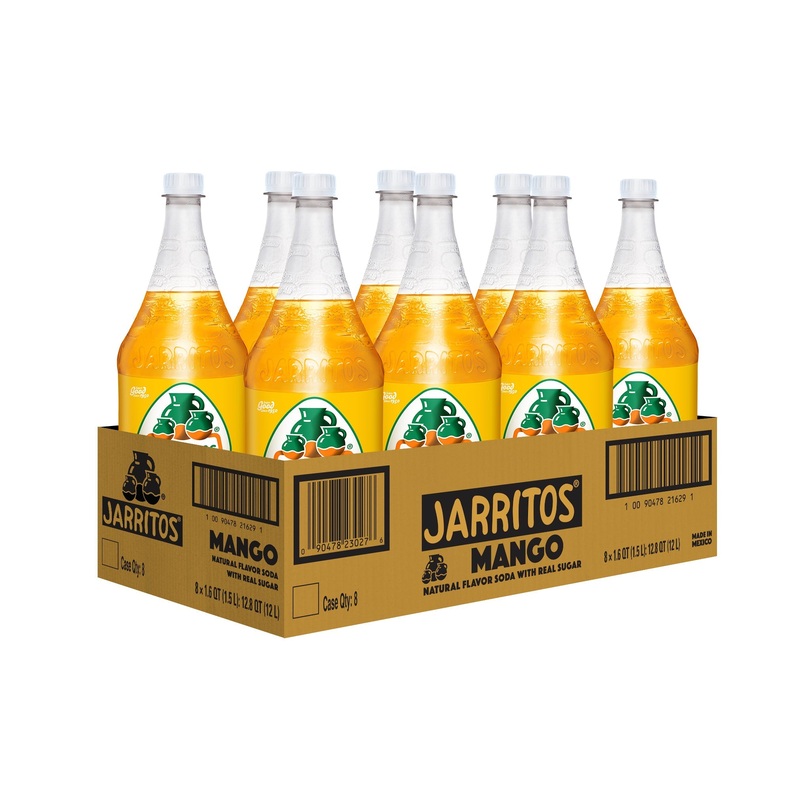 Jarritos Mango 8 Pack (1.5 L Bottles)