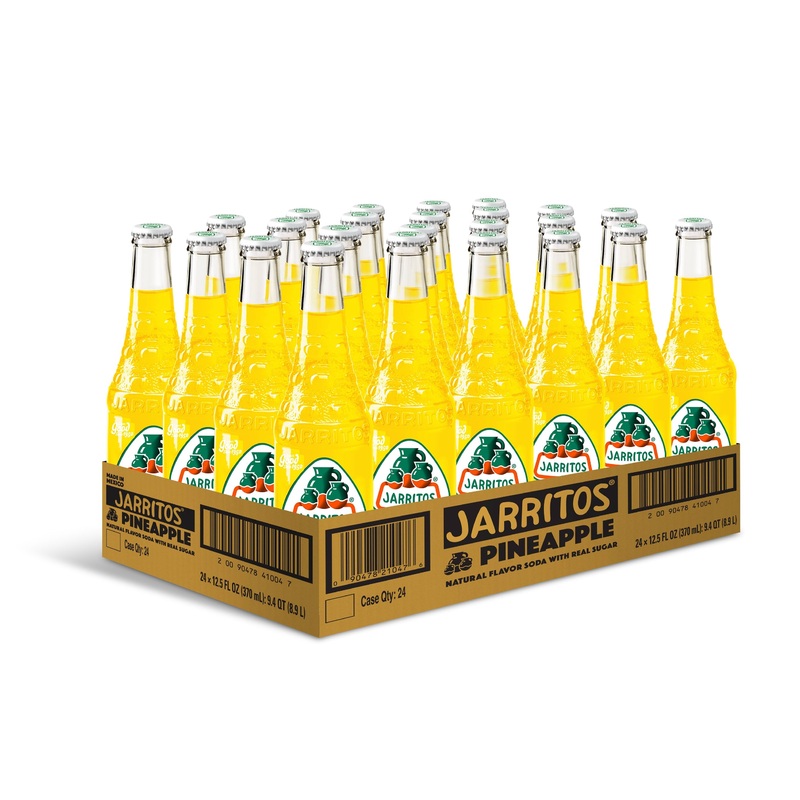 Jarritos Pineapple 24 Pack (12.5 oz Bottles)