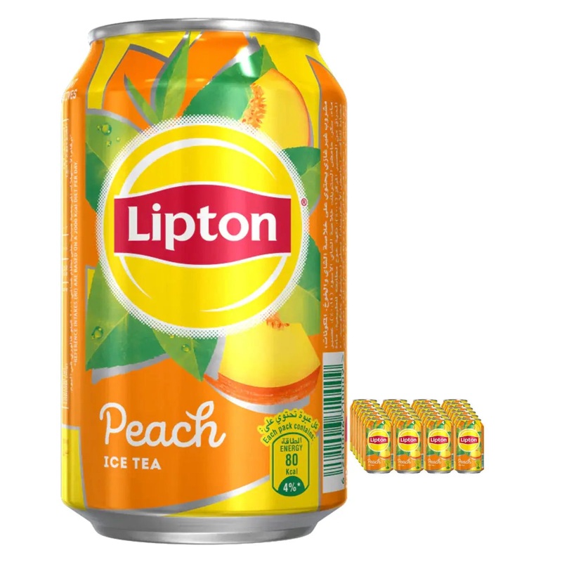 Lipton peach ice tea Can Multipack, 24 x 330 ml