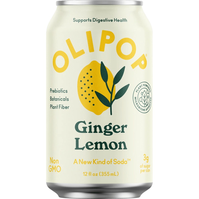 OLIPOP Ginger Lemon