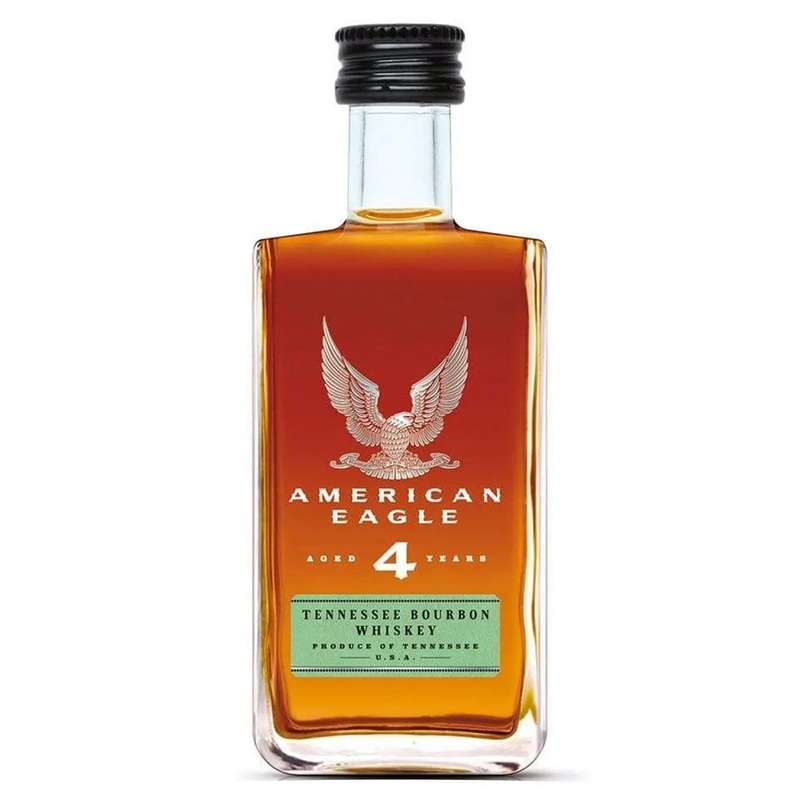 American Eagle 4 Year Old Tennessee Bourbon Whiskey, 5 cl