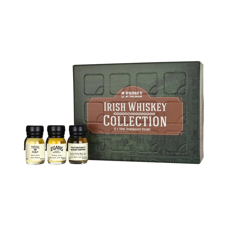 Drinks By The Dram 12 Dram Irish Whiskey Collection, 12 x 3 cl