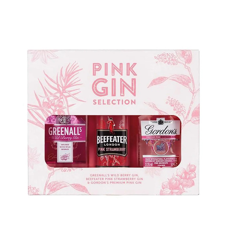 Pink Gin Selection Gift, 5 cl