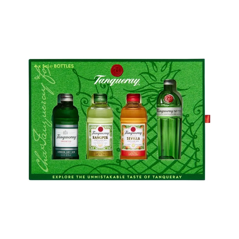 Tanqueray Gin Exploration Pack 4 x 5 cl