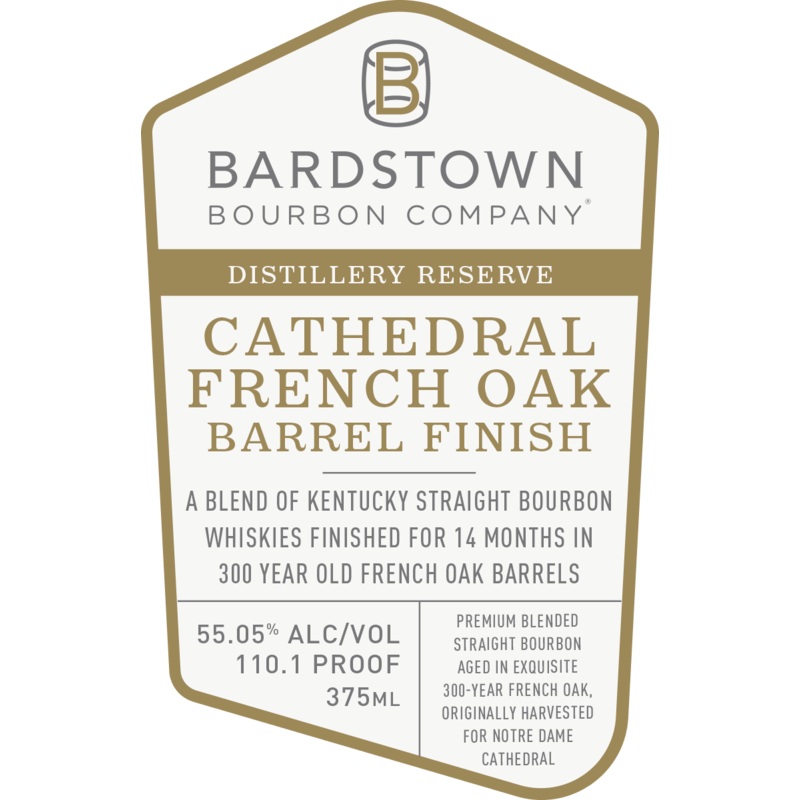 Bardstown Bourbon Cathedral French Oak Barrel Finish 375mL