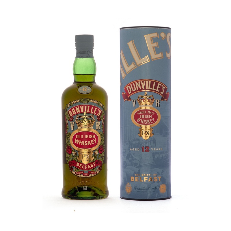Dunvilles PX 12 Year Old Irish Single Malt 46% abv 70cl