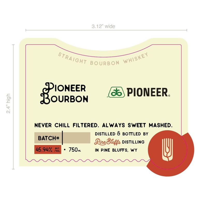 Pioneer Bourbon Straight Bourbon Whiskey