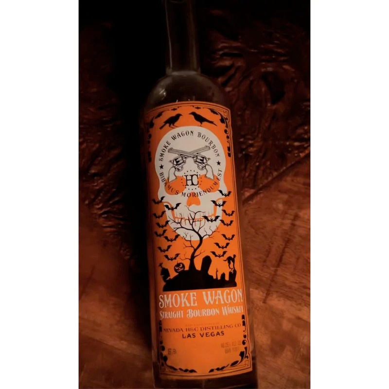 Smoke Wagon Straight Bourbon Glow In The Dark Halloween Edition 2023