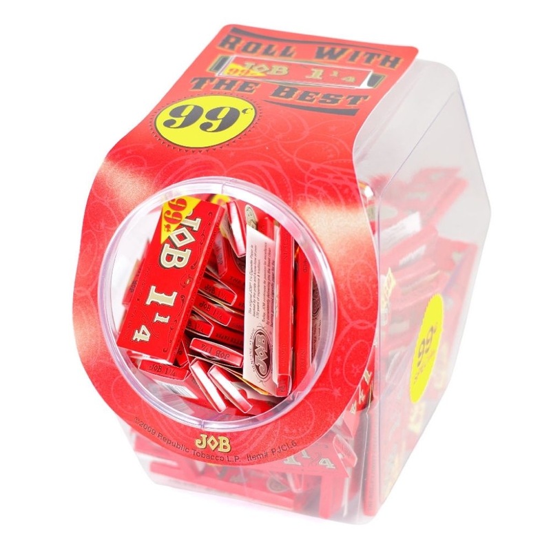 JOB PAPER JAR 1 1/4 ORANGE 99/100CT