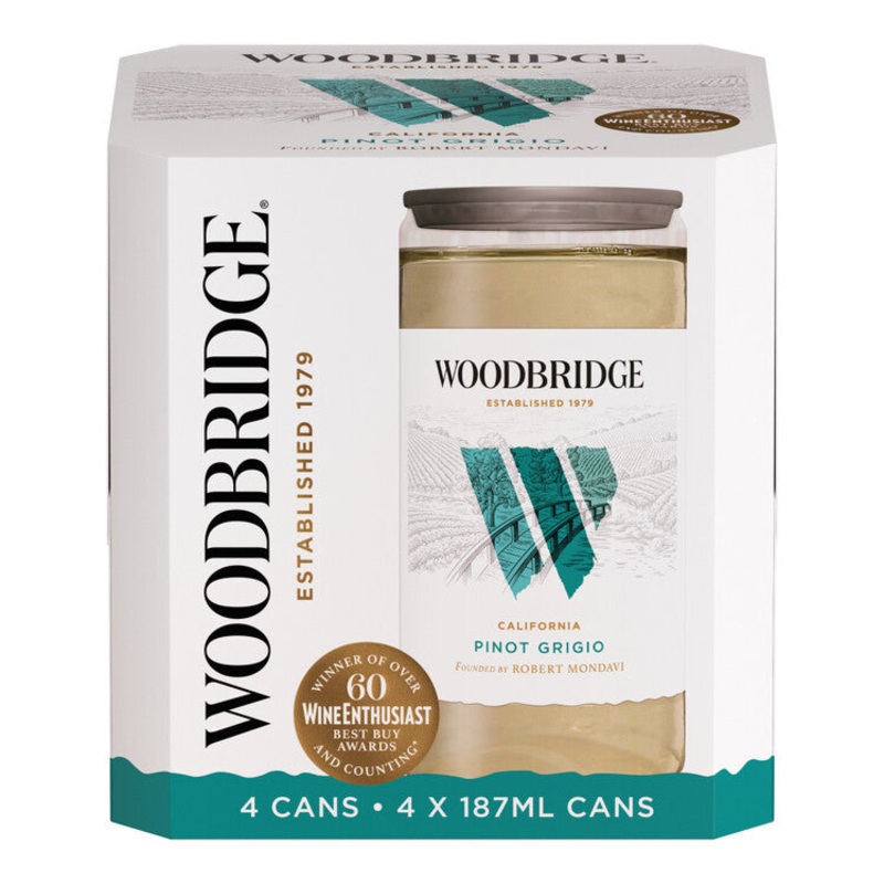 WOODBRIDGE P GRIGIO CAN 6/4PK PET