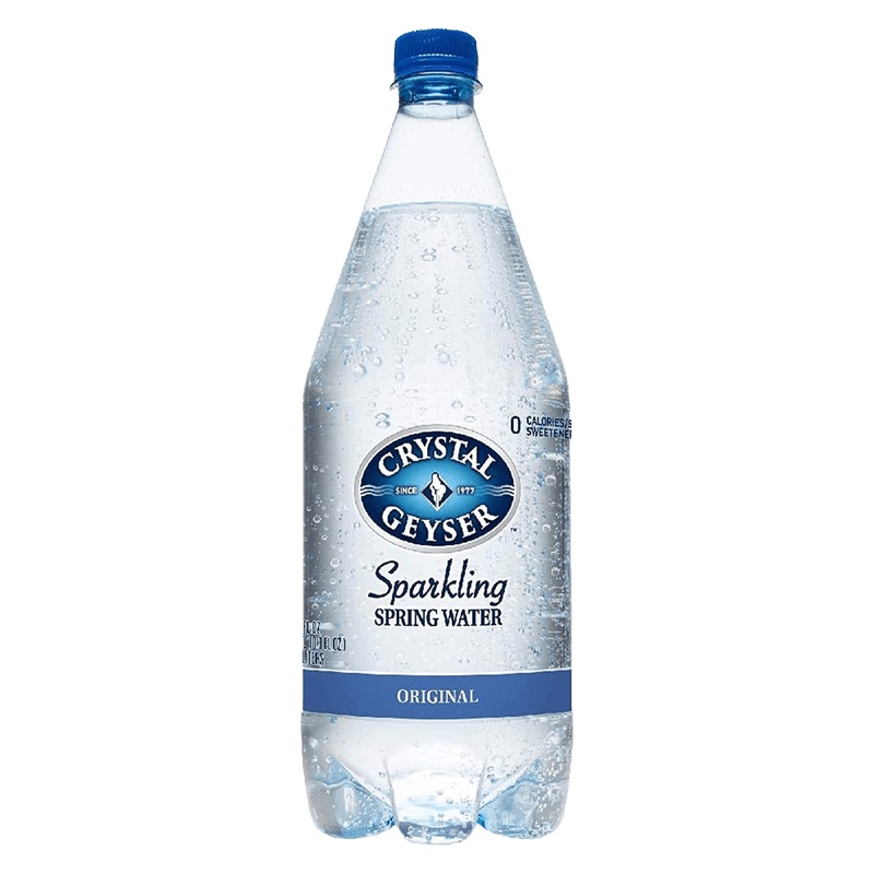 CRYSTAL GEYSER Original Sparkling Mineral Water 1.25L