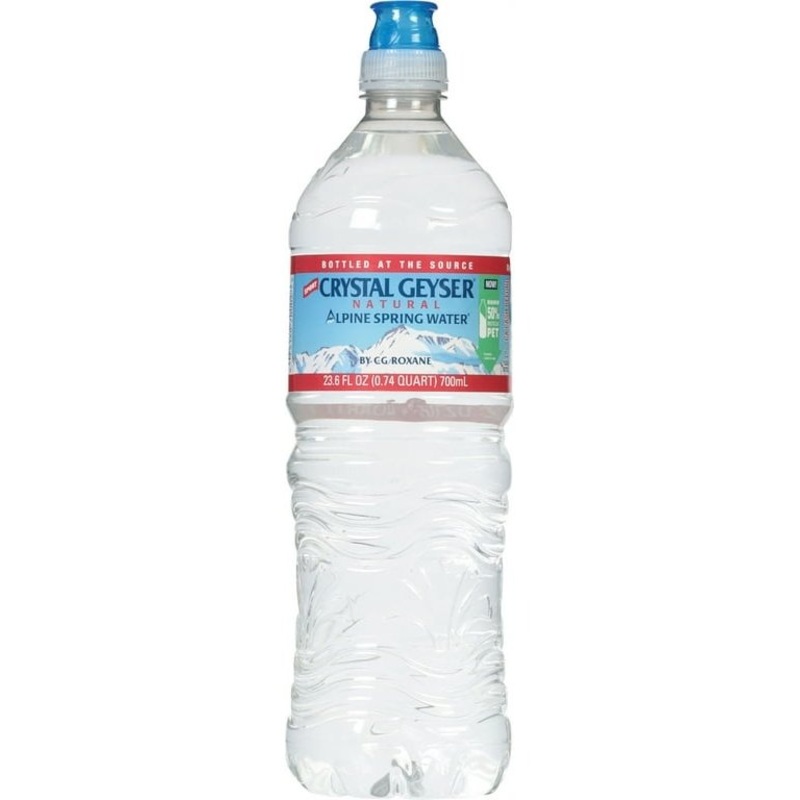 CRYSTAL GEYSER Spouted Spring Water 700ml